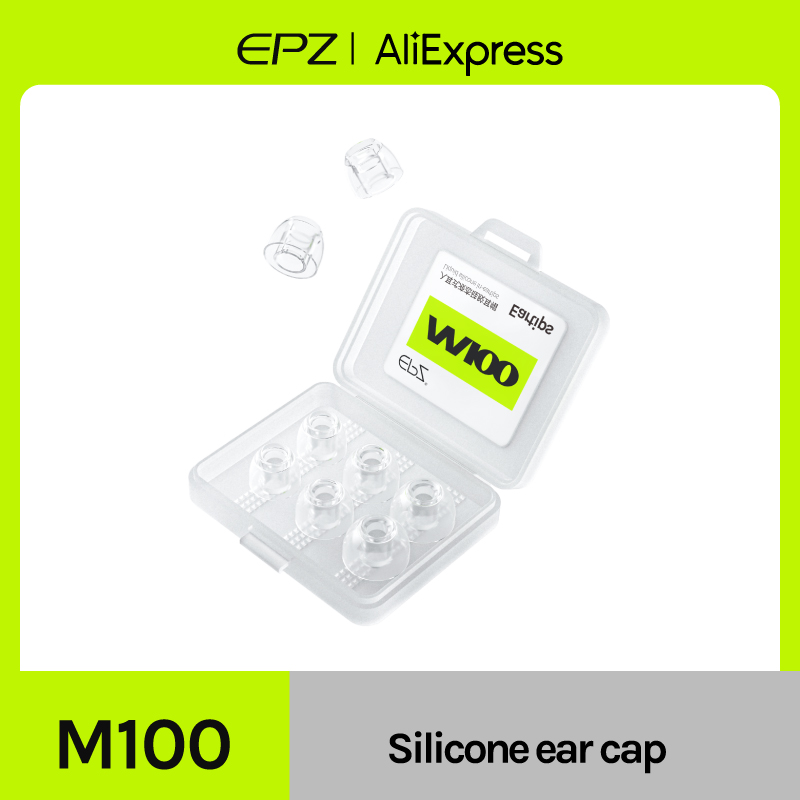 EPZ M100 Ear Tips S/M/L Liquid - Silicone Ear Tip Replacement avaliação e preço