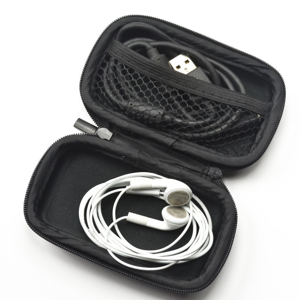 Green Rectangle Shaped Hard Ea - Headphone Case Hard avaliação e preço