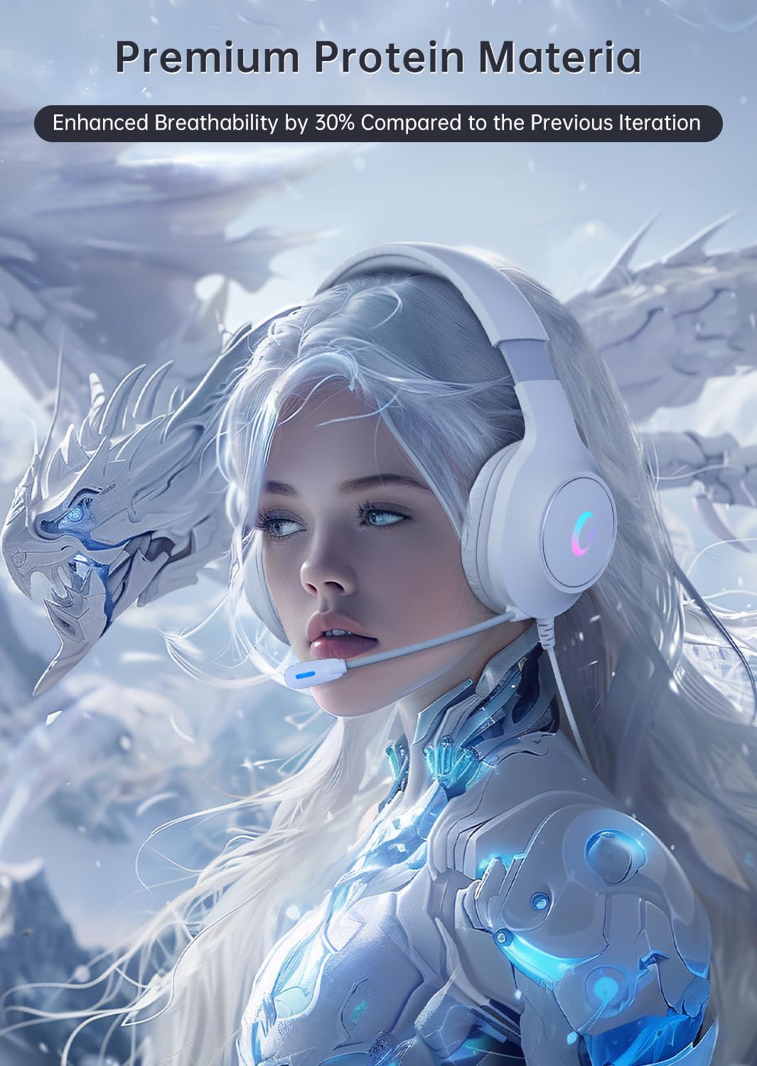 Gaming Headset With 7.1 Surrou - Gaming Headset Rgb avaliação e preço