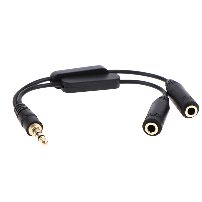 1pc 1 In 2 Out 3.5mm Stereo Ma - Audio Splitter Y avaliação e preço