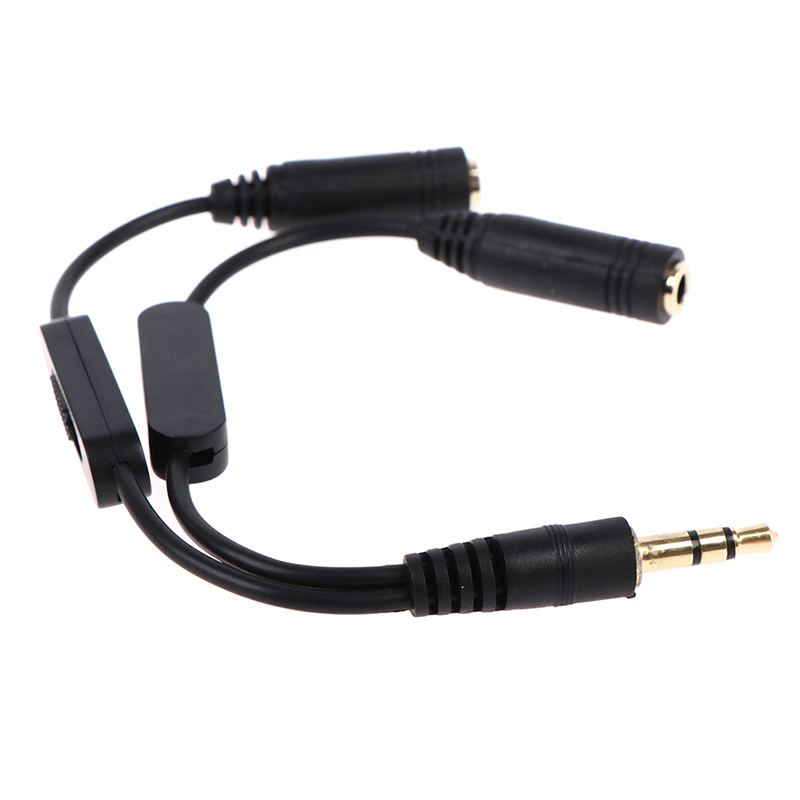 1pc 1 In 2 Out 3.5mm Stereo Ma - Audio Splitter Y avaliação e preço