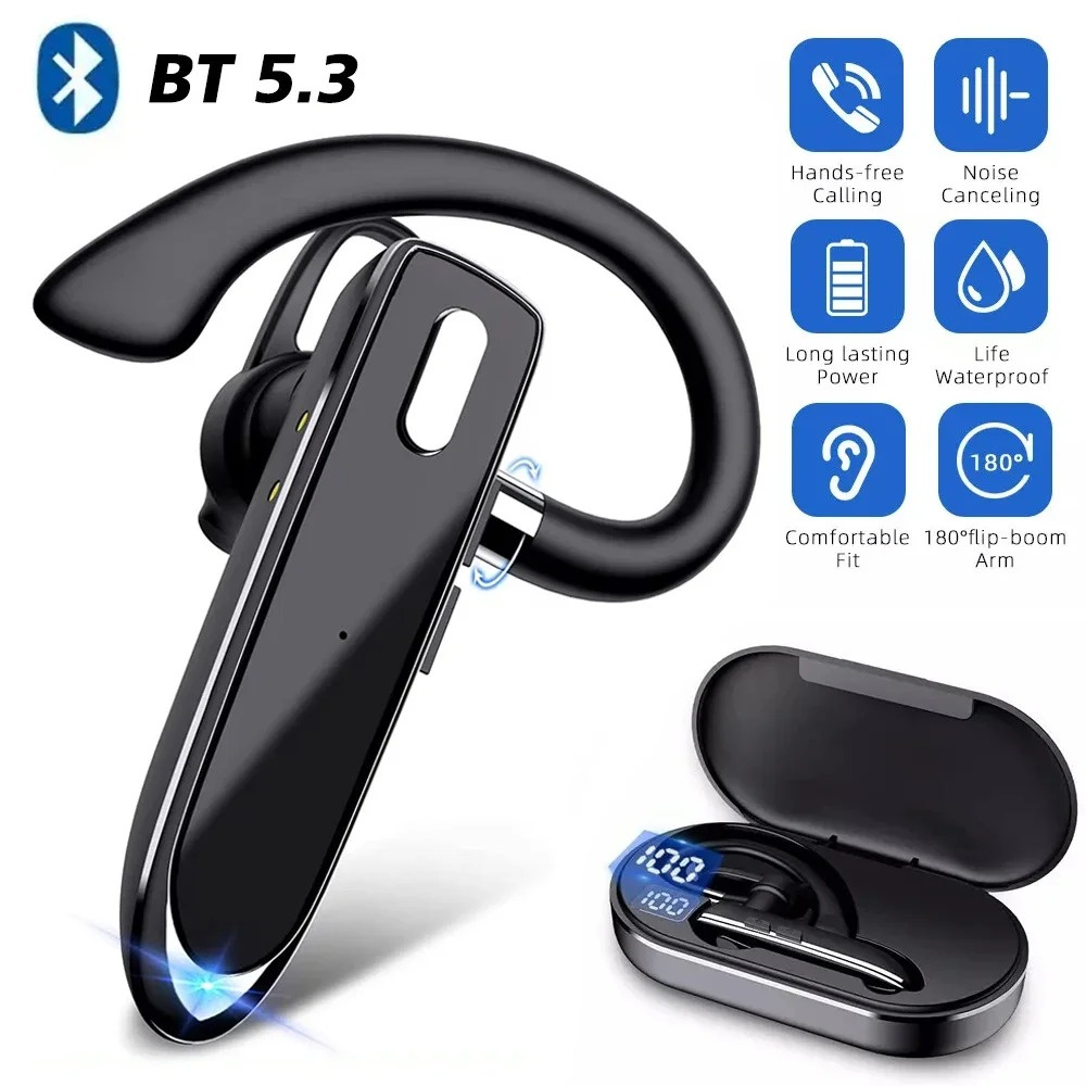 Wireless Bluetooth Headphones  - Bluetooth Headset On Ear avaliação e preço