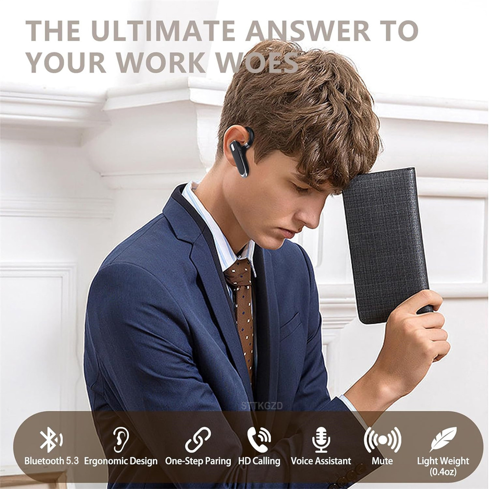 Wireless Bluetooth Headphones  - Bluetooth Headset On Ear avaliação e preço