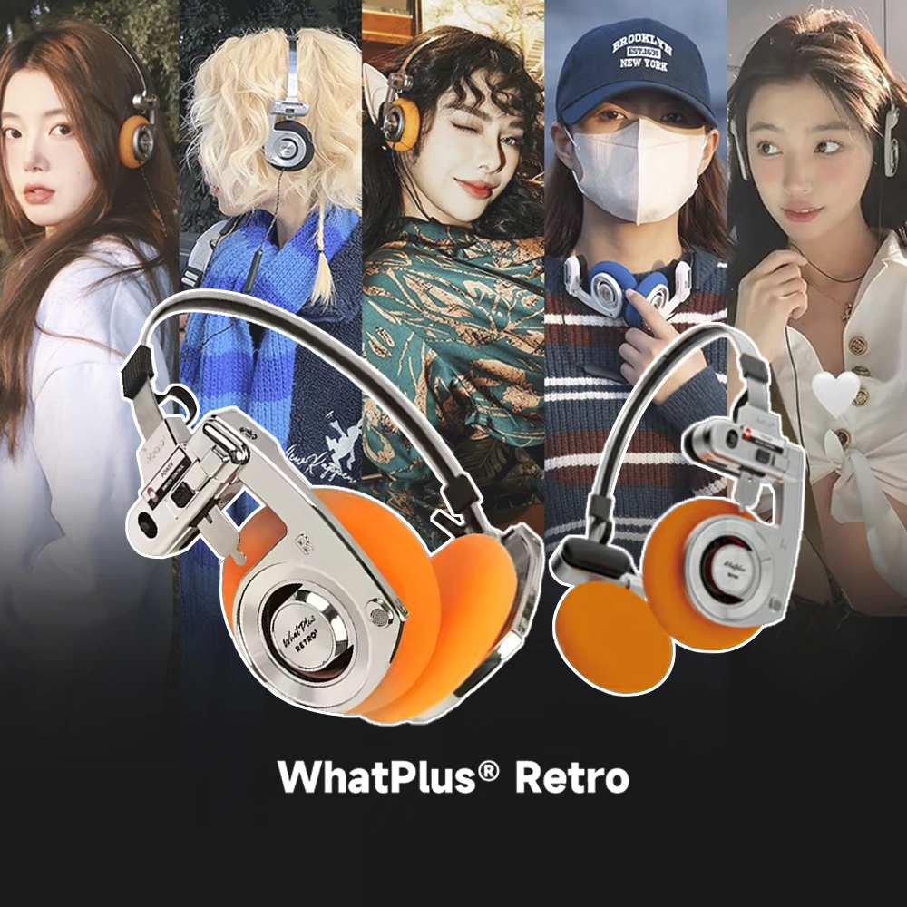 2026 WhatPlus RETRO R3 Bluetoo - Bluetooth Headset On Ear avaliação e preço