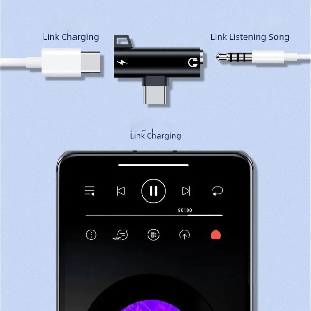 2 In1 Adapter Splitter For iPh - Earphone Splitter Jack avaliação e preço