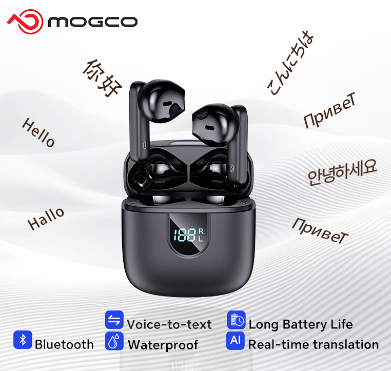 A18 AI Translator Earbuds  164 - Noise Cancelling Headphone avaliação e preço