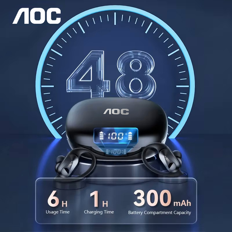 Choice AOC Sports Headset Wire - Bluetooth Headset On Ear avaliação e preço
