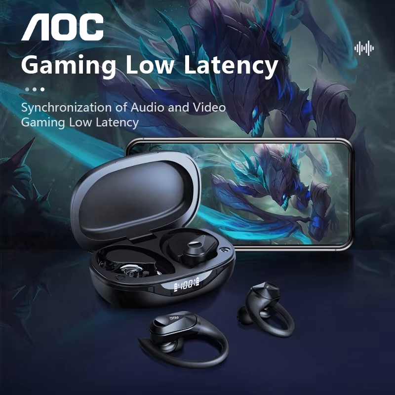 Choice AOC Sports Headset Wire - Bluetooth Headset On Ear avaliação e preço
