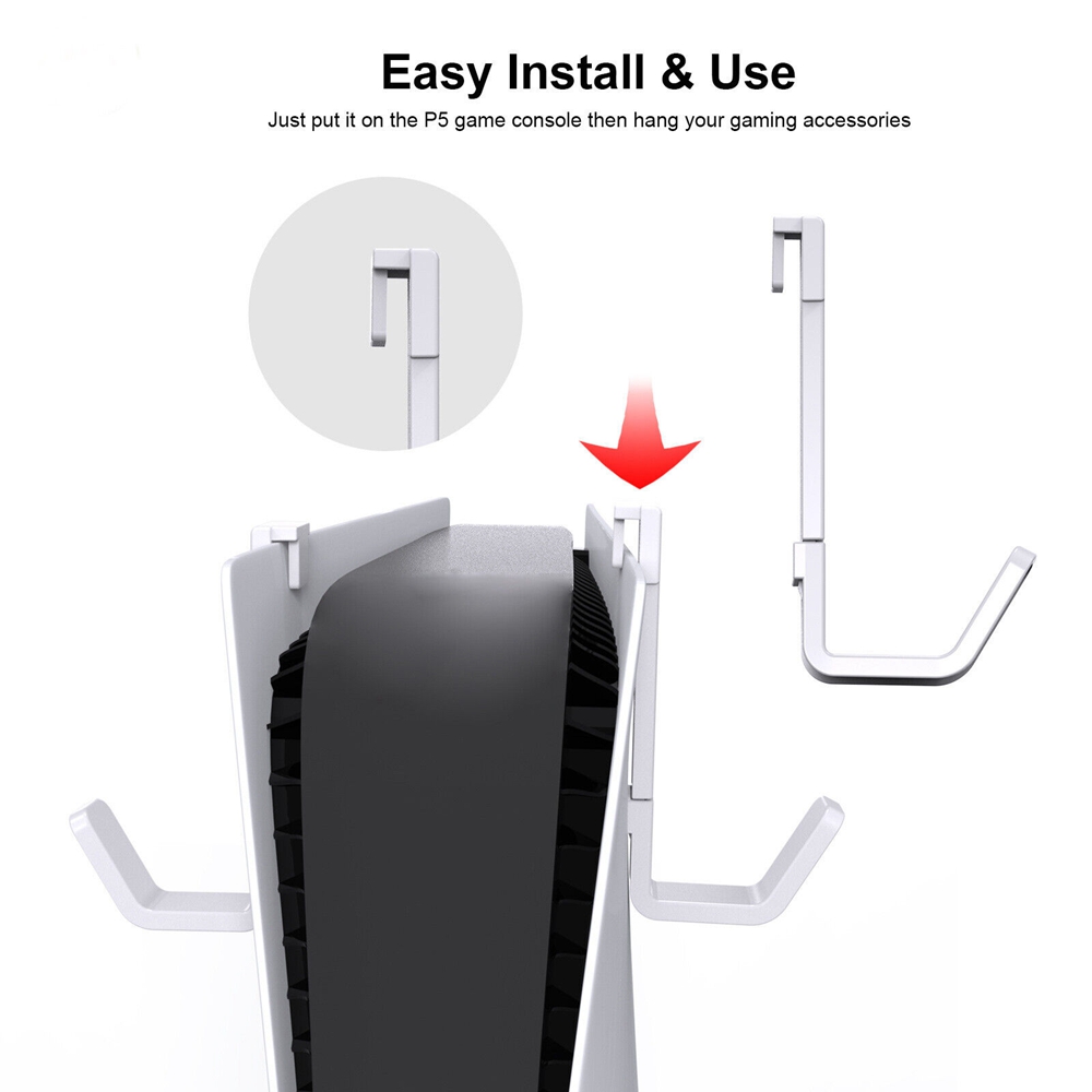 For PS5 Pro PS5 Slim Accessori - Headphone Stand Desk avaliação e preço