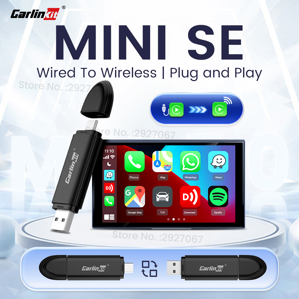 CarlinKit MINI 5.0 Pro Wireles - Bluetooth Adapter Receiver avaliação e preço