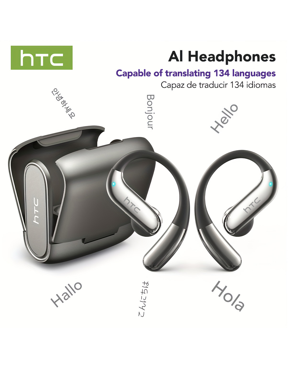 Open-ear Bluetooth Headphones  - Noise Cancelling Headphone avaliação e preço