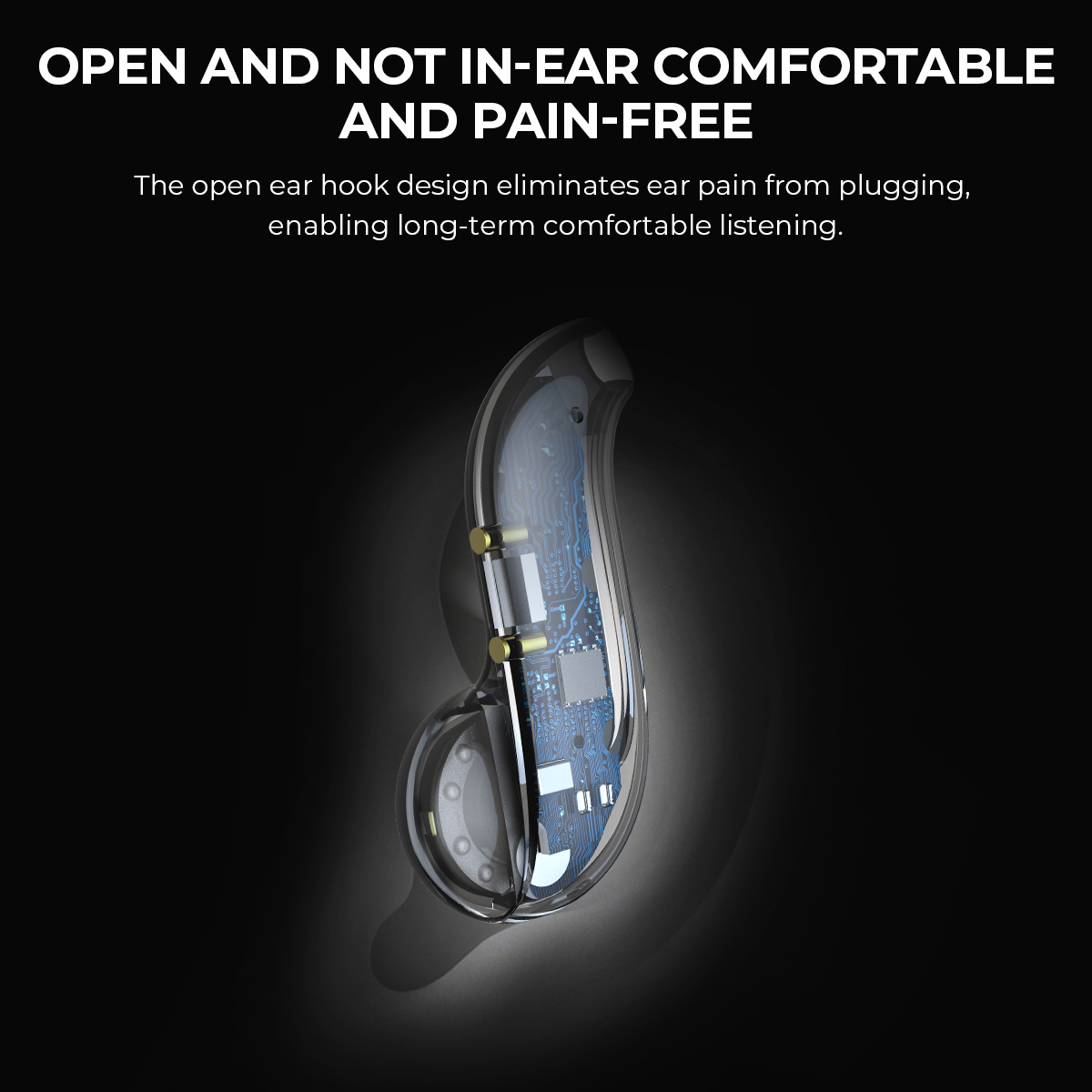 Open-ear Bluetooth Headphones  - Noise Cancelling Headphone avaliação e preço