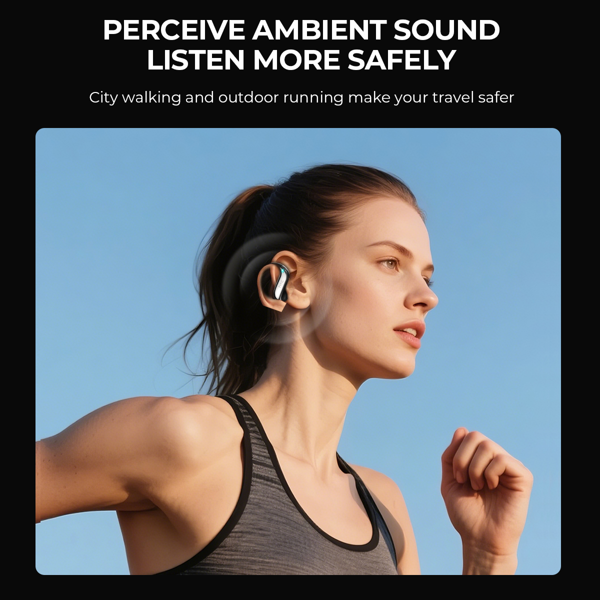 Open-ear Bluetooth Headphones  - Noise Cancelling Headphone avaliação e preço