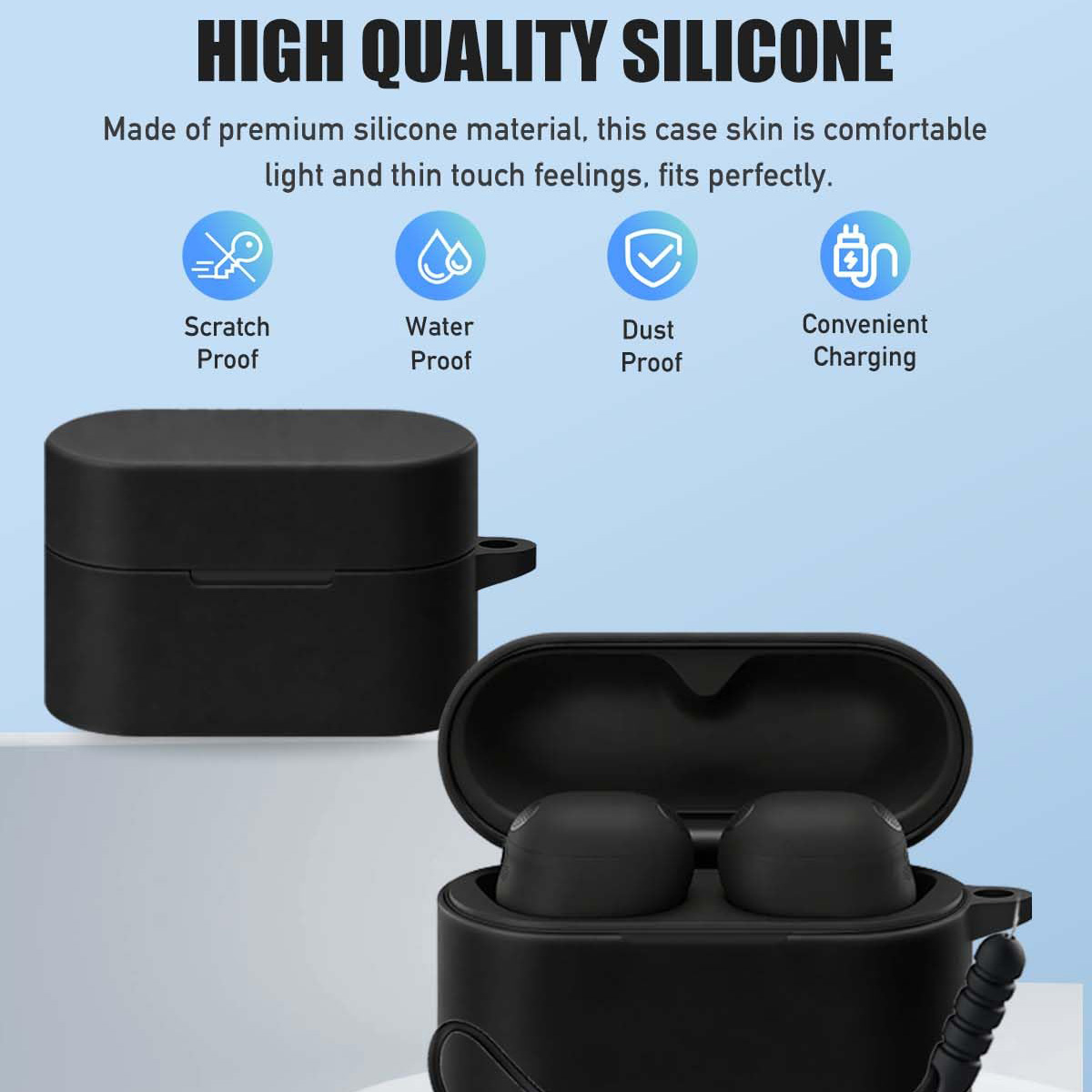 Case for Sony WF-1000XM6 Earbu - Earbuds Charging Case avaliação e preço