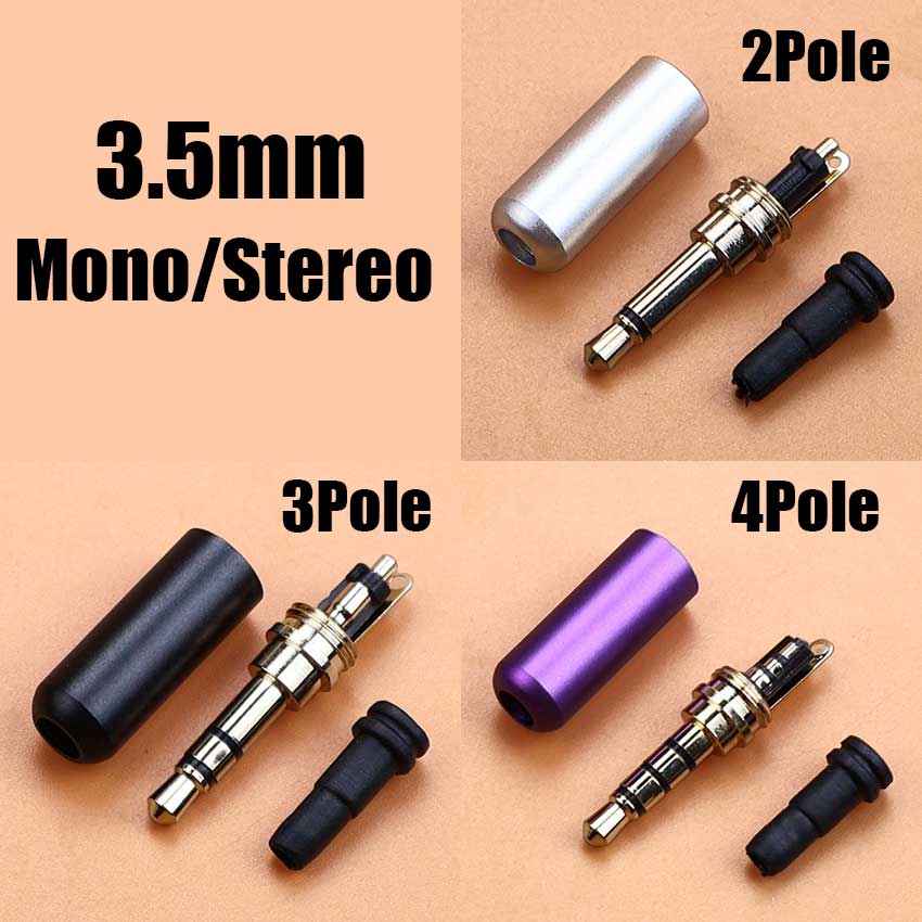 1pcs 3.5mm Mono Stereo Headpho - Audiophile Headphone Wired avaliação e preço