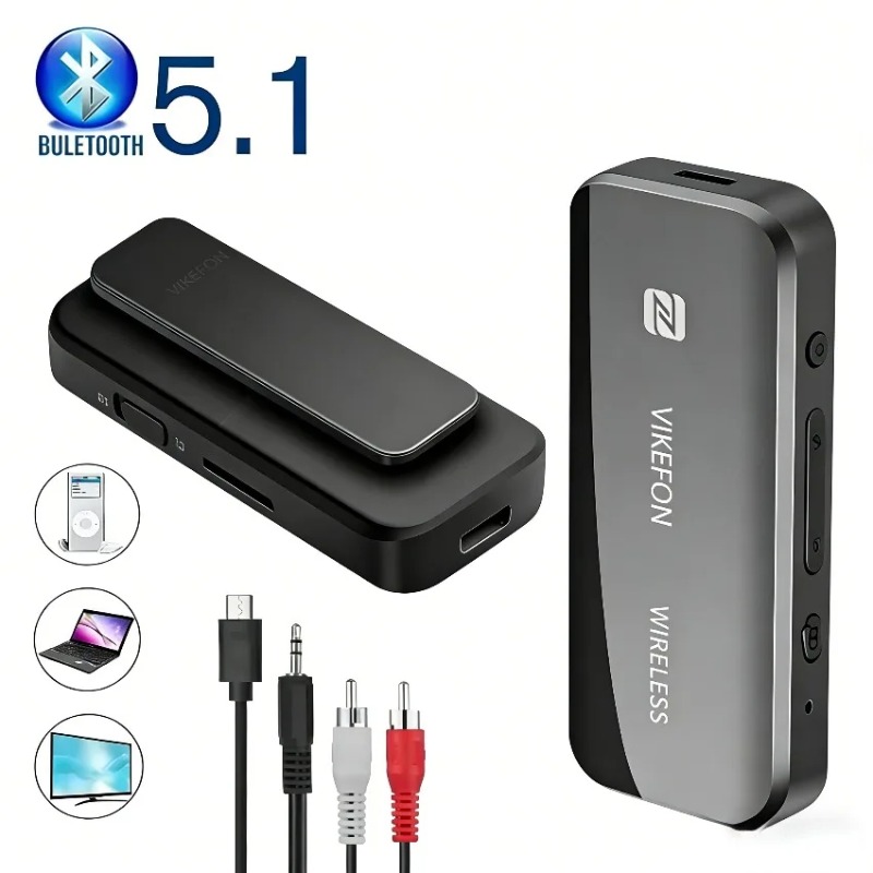 Bluetooth 5.1 Audio Adapter Tr - Bluetooth Adapter Receiver avaliação e preço