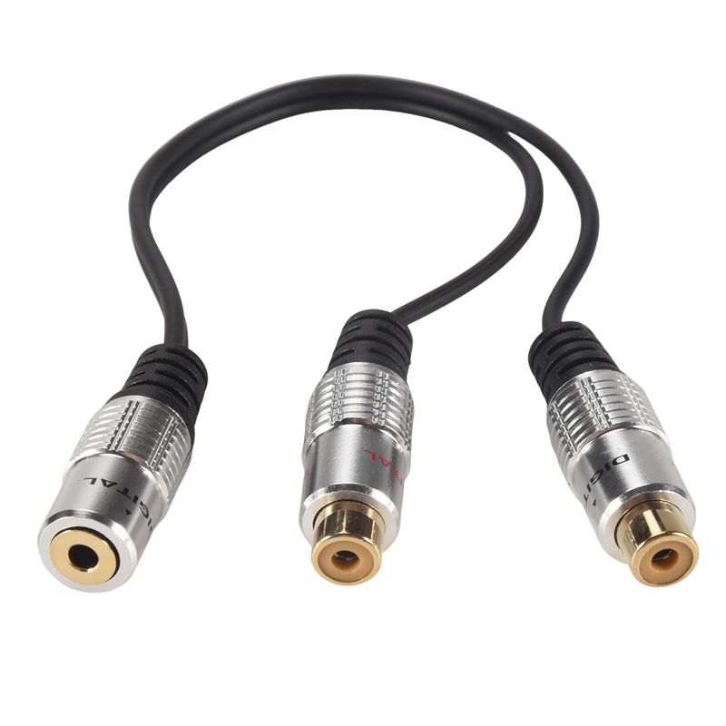 BTLIFE-3.5Mm (1/8 Inch) Stereo - Earphone Splitter Jack avaliação e preço
