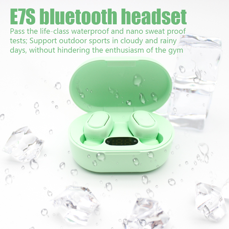 E7S TWS Fone Bluetooth Earphon - Bluetooth Headset On Ear avaliação e preço