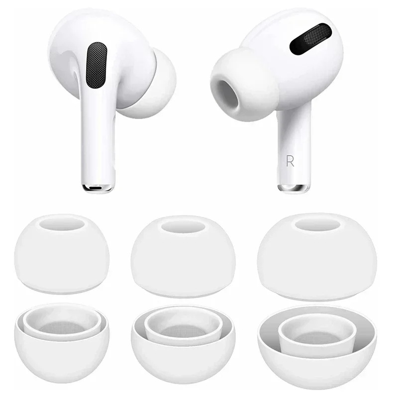 Soft Black Silicone Earbud Tip - Silicone Ear Tip Replacement avaliação e preço