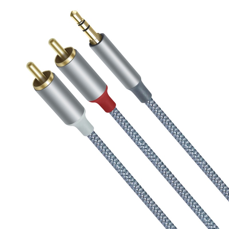 3PCS Hifi Y Splitter Adapter A - Audio Splitter Y avaliação e preço