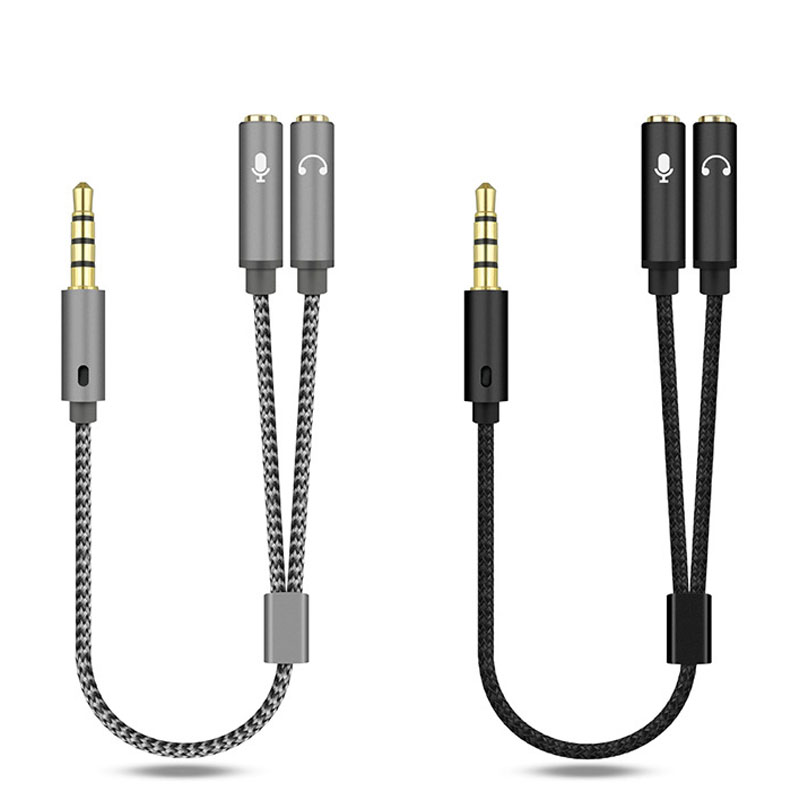 3.5mm Audio Splitter Y Jack 1  - Audio Splitter Y avaliação e preço