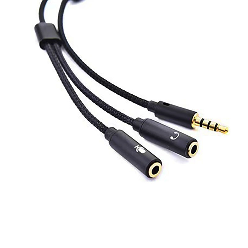3.5mm Audio Splitter Y Jack 1  - Audio Splitter Y avaliação e preço