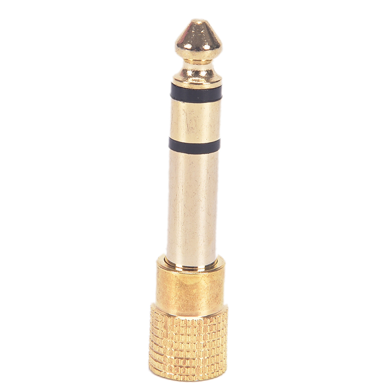 1pc 6.35 Male To 3.5 Female St - Cable Extension 3.5 avaliação e preço