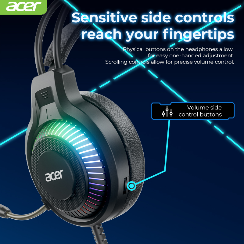 RGB Cool Lighting Wired Earpho - Gaming Headset Rgb avaliação e preço