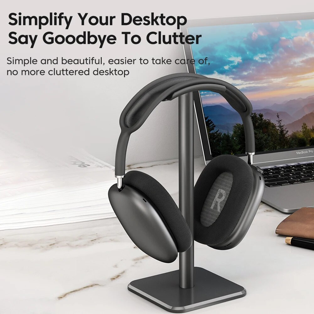 Universal Headphone Stand Alum - Headphone Stand Desk avaliação e preço