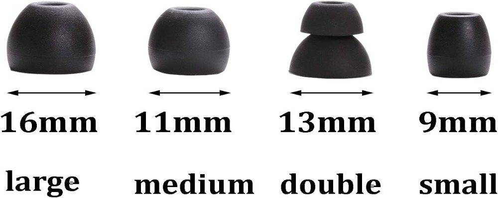 Replacement Silicone Eartips f - Silicone Ear Tip Replacement avaliação e preço