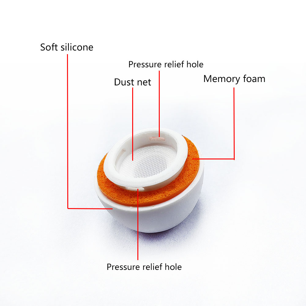 1 Pairs Memory Foam Ear Tips f - Earphone Foam Tip avaliação e preço