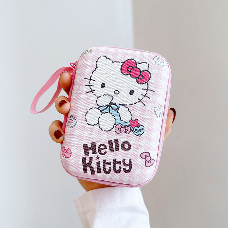 hello kitty Cartoon Data Cable - Headphone Case Hard avaliação e preço