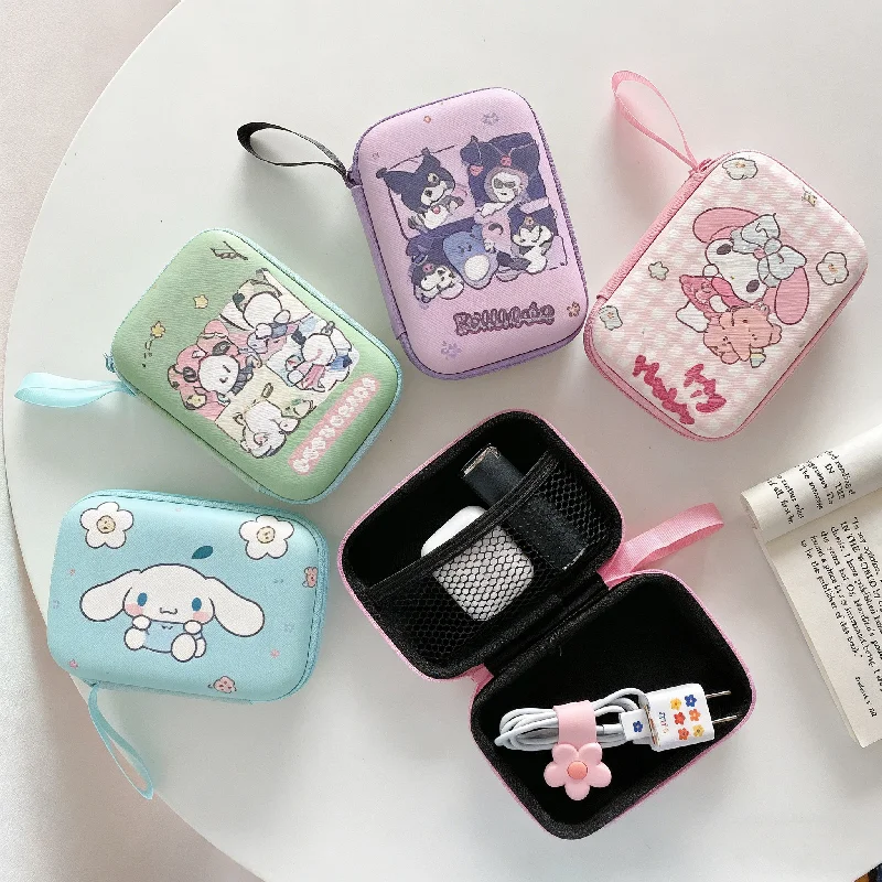hello kitty Cartoon Data Cable - Headphone Case Hard avaliação e preço