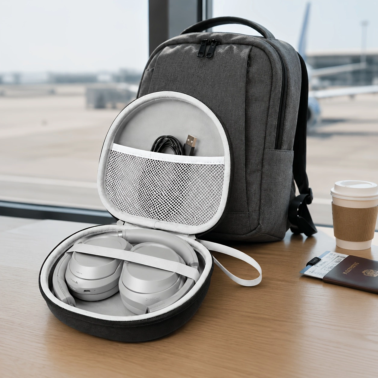 Portable Headphone Storage Cas - Headphone Case Hard avaliação e preço