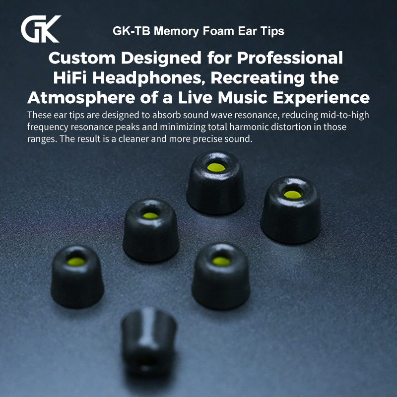 GK-TB 3Pair(6pcs) Noise Isolat - Earphone Foam Tip avaliação e preço