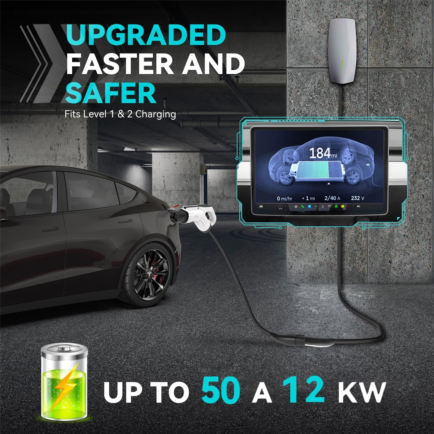 WUFEN Tesla Electric Vehicle C - Cable Extension 3.5 avaliação e preço