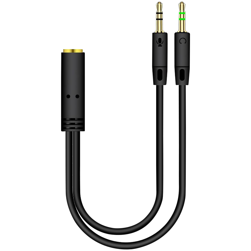 3.5mm Jack 2 Male To 1 Female  - Audio Splitter Y avaliação e preço