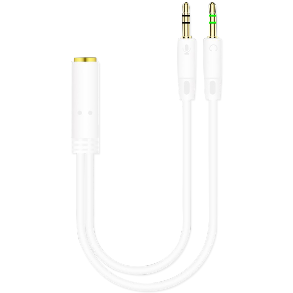 3.5mm Jack 2 Male To 1 Female  - Audio Splitter Y avaliação e preço