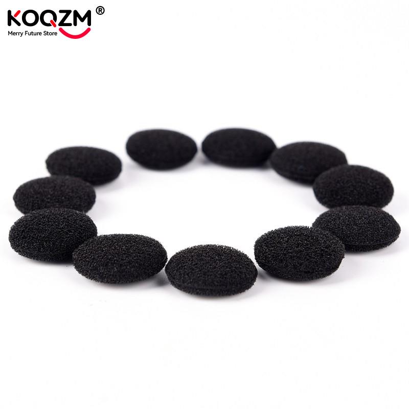 30pcs Sponge Covers Tips Black - Earphone Foam Tip avaliação e preço