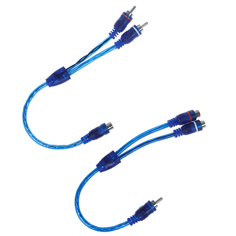 Car MP3 Audio RCA Y Splitter C - Audio Splitter Y avaliação e preço