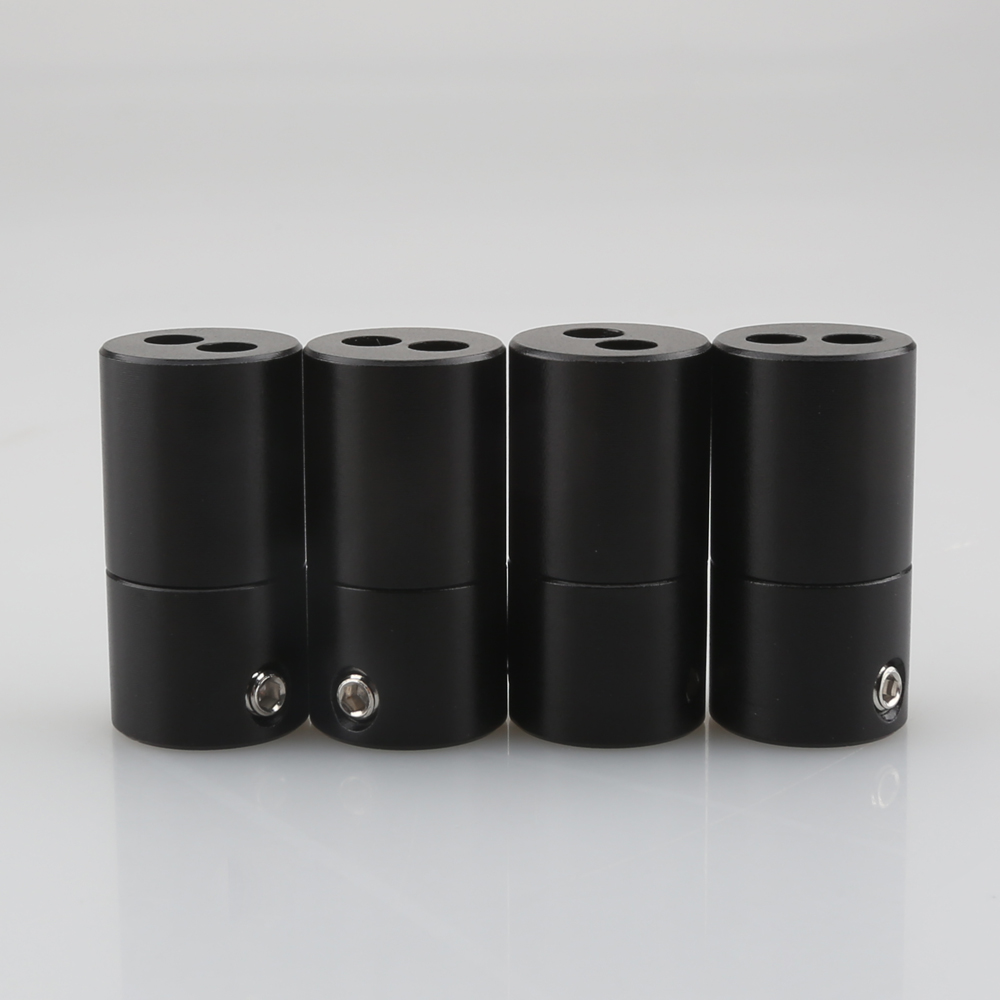 4PCS Aluminum Alloy Hi-Fi Spea - Audio Splitter Y avaliação e preço