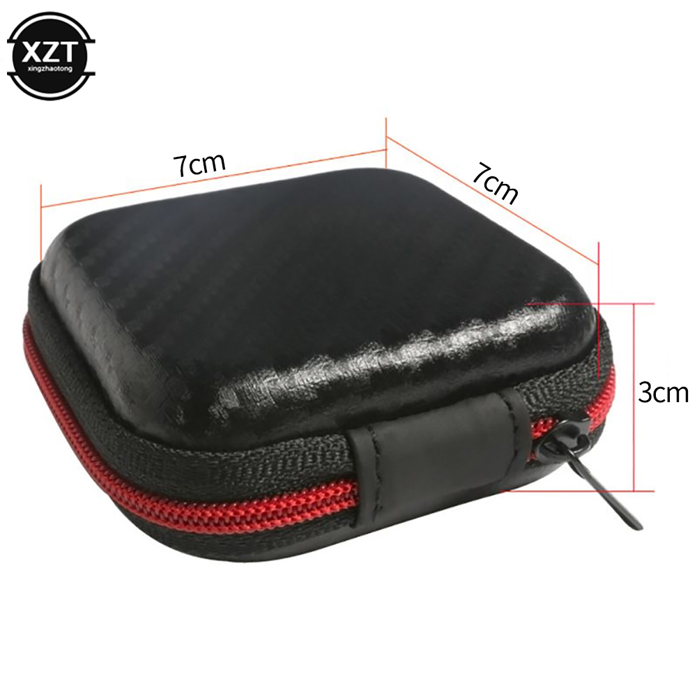 Headphone Bag Mini Zipper Squa - Headphone Case Hard avaliação e preço