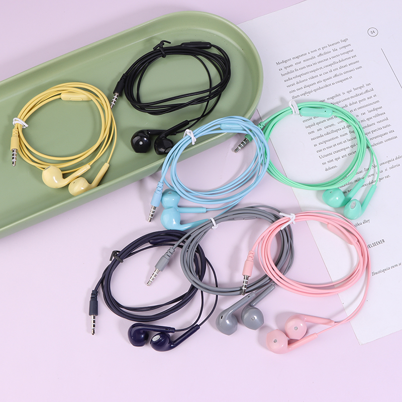 U19 Smooth Surface Wired Earph - Wired Earphone Mic avaliação e preço