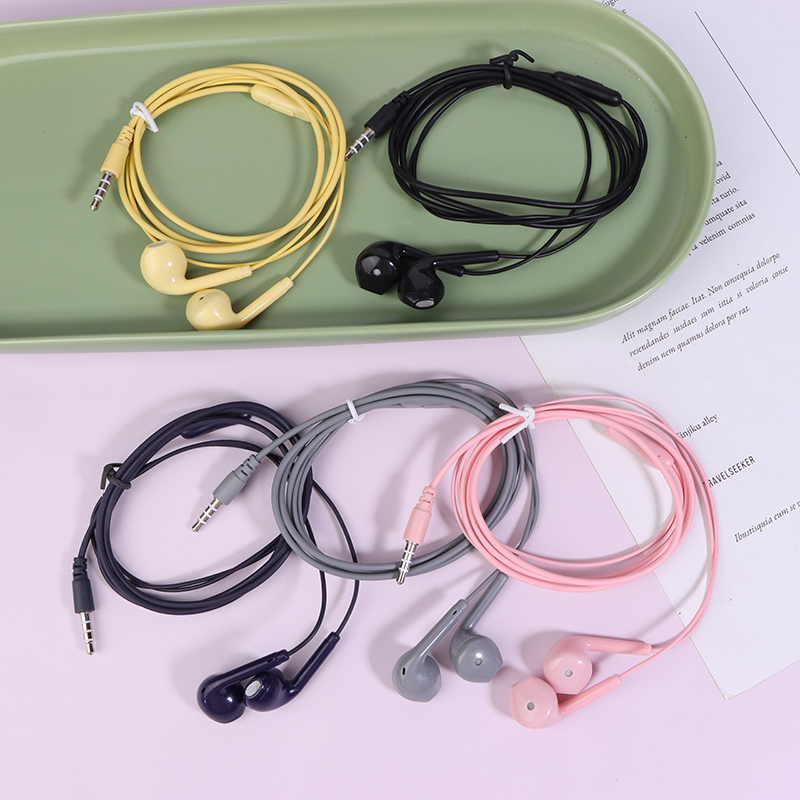U19 Smooth Surface Wired Earph - Wired Earphone Mic avaliação e preço