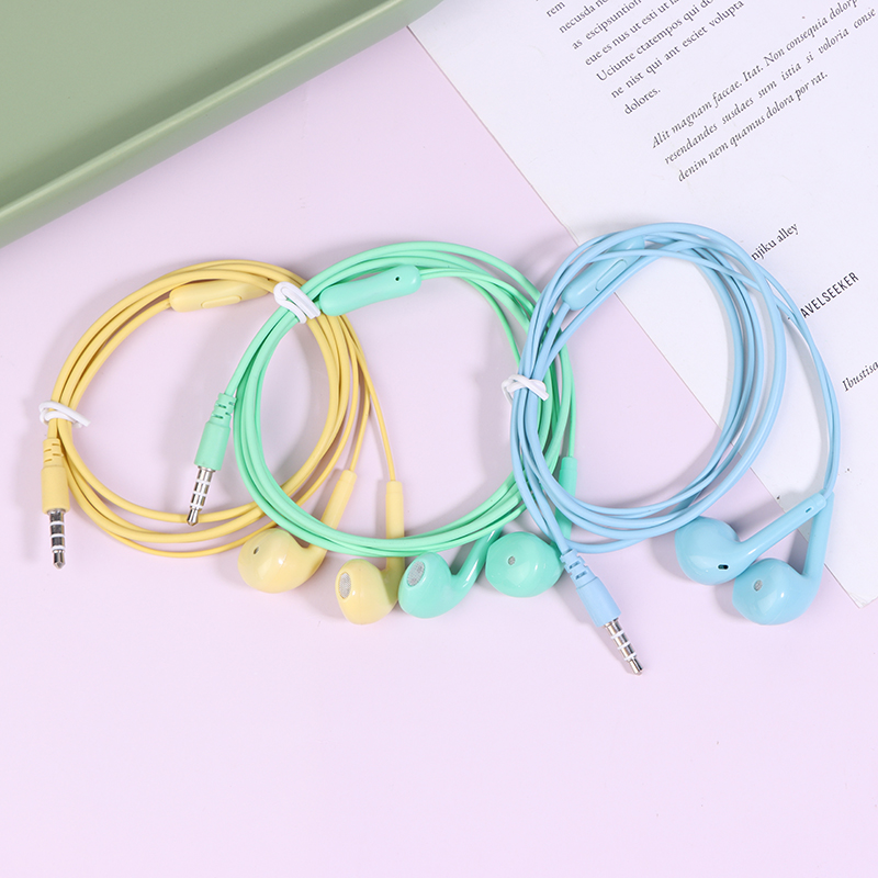 U19 Smooth Surface Wired Earph - Wired Earphone Mic avaliação e preço