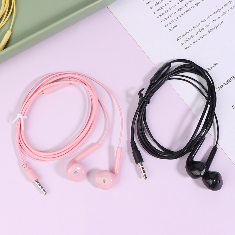 U19 Smooth Surface Wired Earph - Wired Earphone Mic avaliação e preço