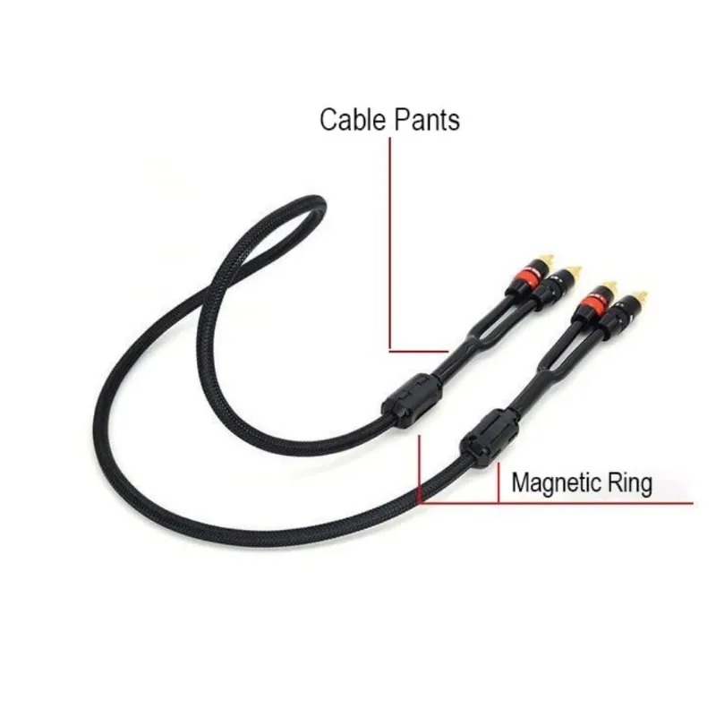 5PCS PVC Y Splitter Pant Boot  - Audio Splitter Y avaliação e preço