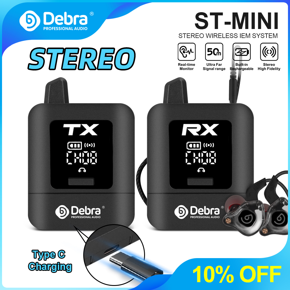 Debra New Stere Protable UHF I - In Ear Monitor Iem avaliação e preço