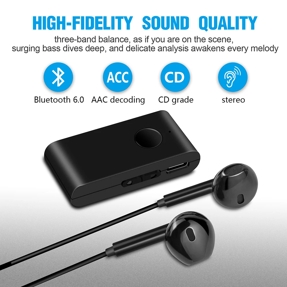 Wireless Audio Adapter 3.5mm R - Bluetooth Adapter Receiver avaliação e preço
