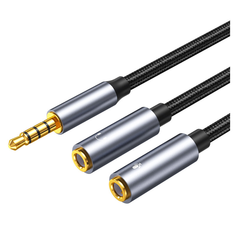 3.5mm Jack Aux Audio Cable Mal - Earphone Splitter Jack avaliação e preço
